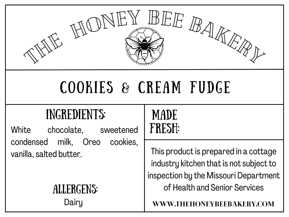 Cookies & Cream Fudge