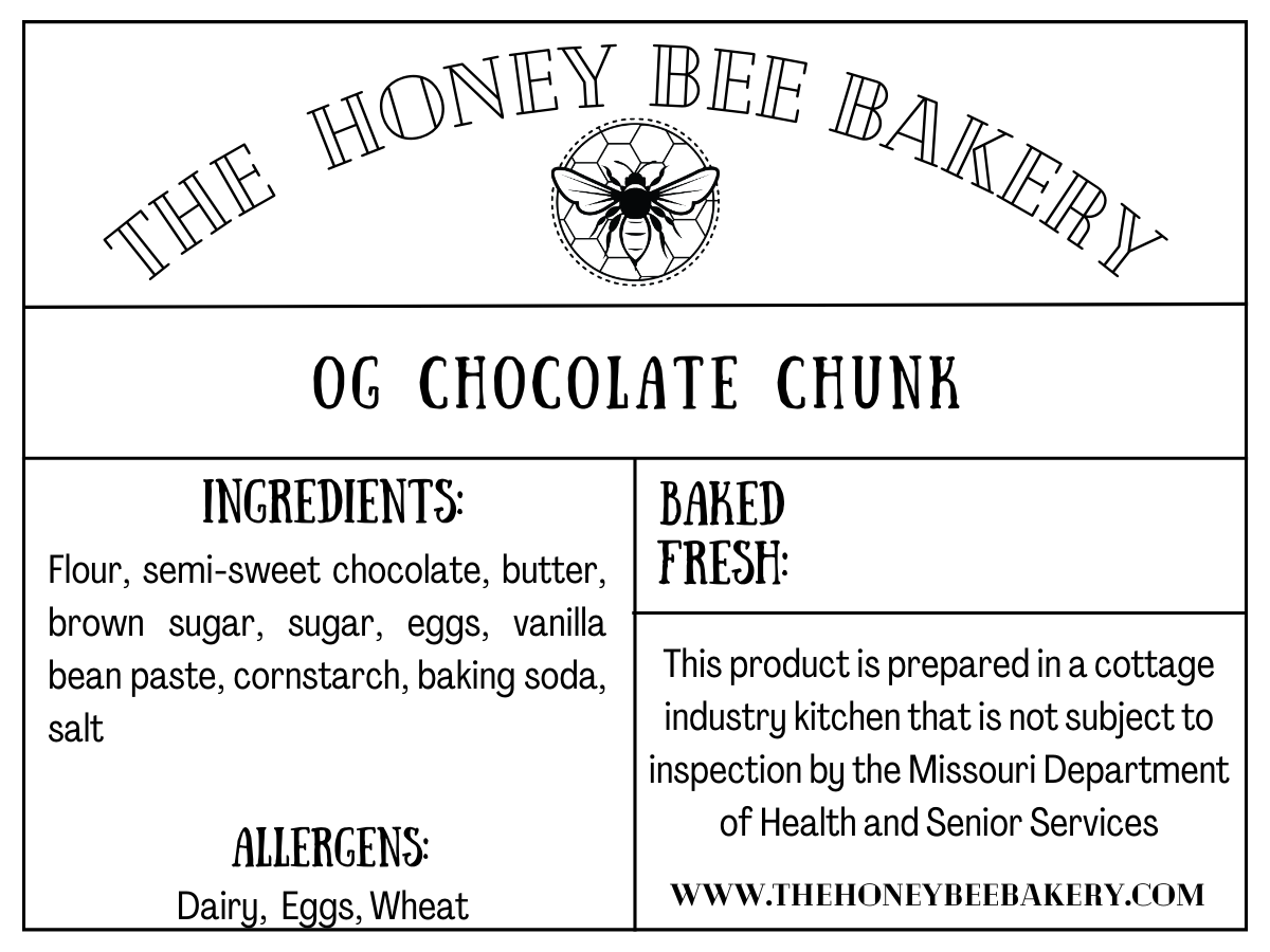 OG Chocolate Chunk Cookie