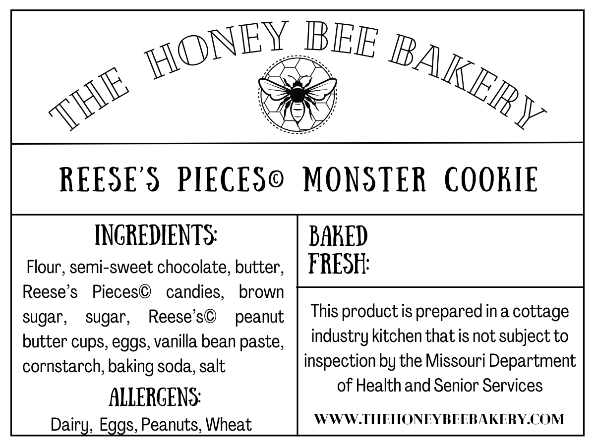 Reese's Pieces® Monster Cookie