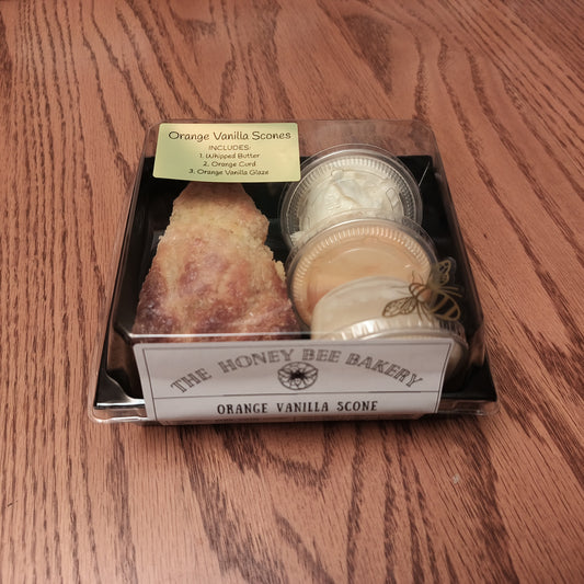 Orange Vanilla Scones