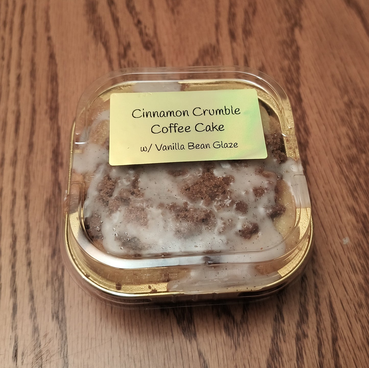Cinnamon Crumble Coffee Cake
